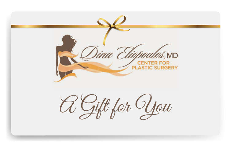 DinaMD plastic surgery gift card