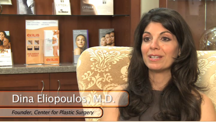Dr. Eliopoulos discusing her liposuction procedures